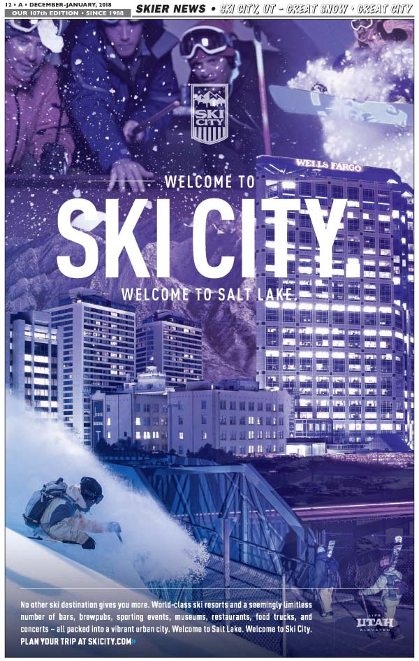 Salt Lake is Ski City
