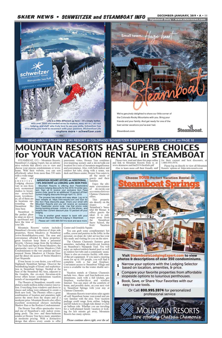 Great Places to Ski & Stay