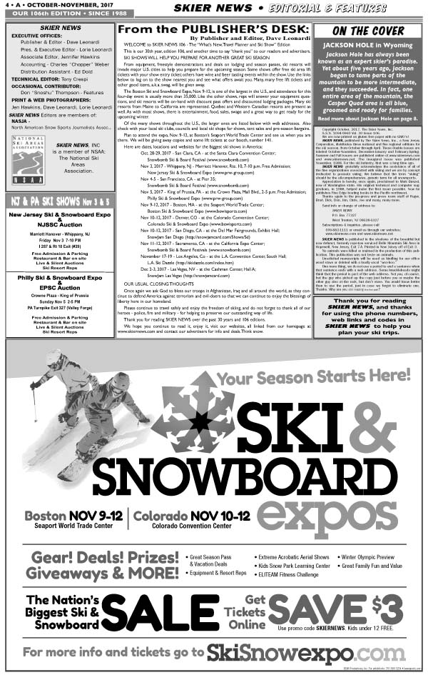 Get Ready for Ski Shows