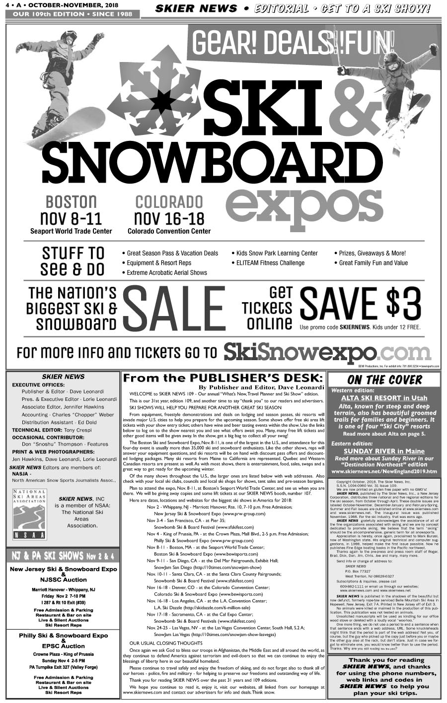 Get Ready for Ski Shows